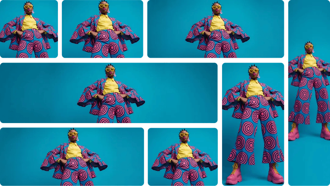 Resolution options and widescreen output example generated with Nano Banana 2