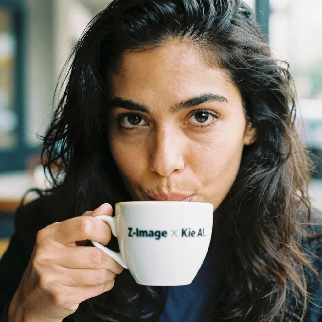 Z-Image generated photorealistic portrait with soft lighting