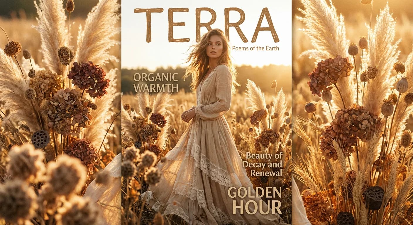 Professional magazine cover AI generated by Nano Banana Pro